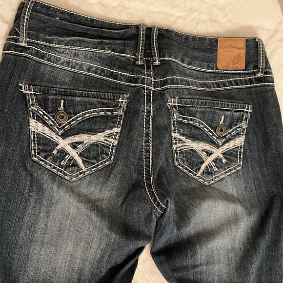 Red Camel boot cut low rise jeans - Picture 9 of 10